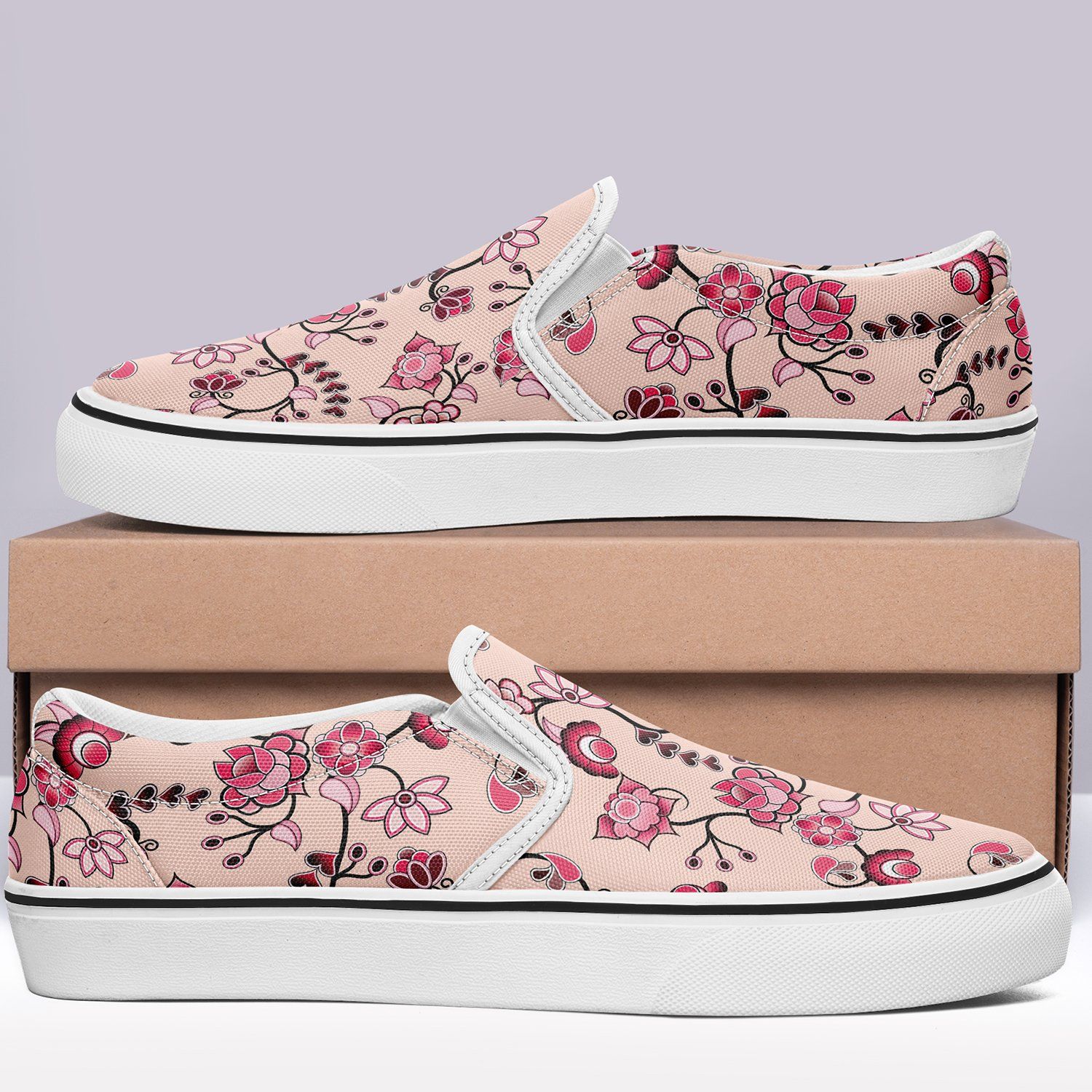 Floral Amour Otoyimm Canvas Slip On Shoes otoyimm Herman 