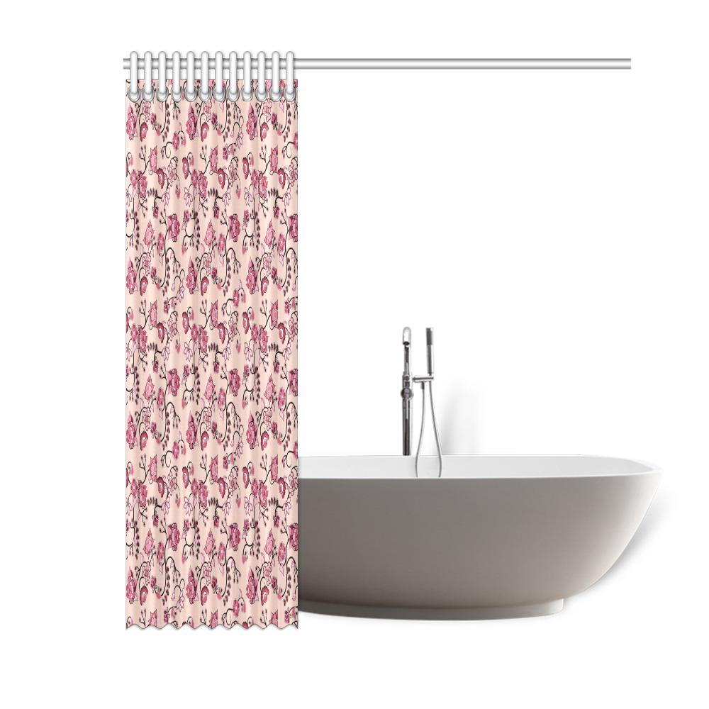 Floral Amour Shower Curtain 60"x72" Shower Curtain 60"x72" e-joyer 