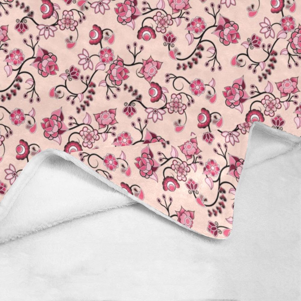 Floral Amour Ultra-Soft Micro Fleece Blanket 40"x50" Ultra-Soft Blanket 40''x50'' e-joyer 