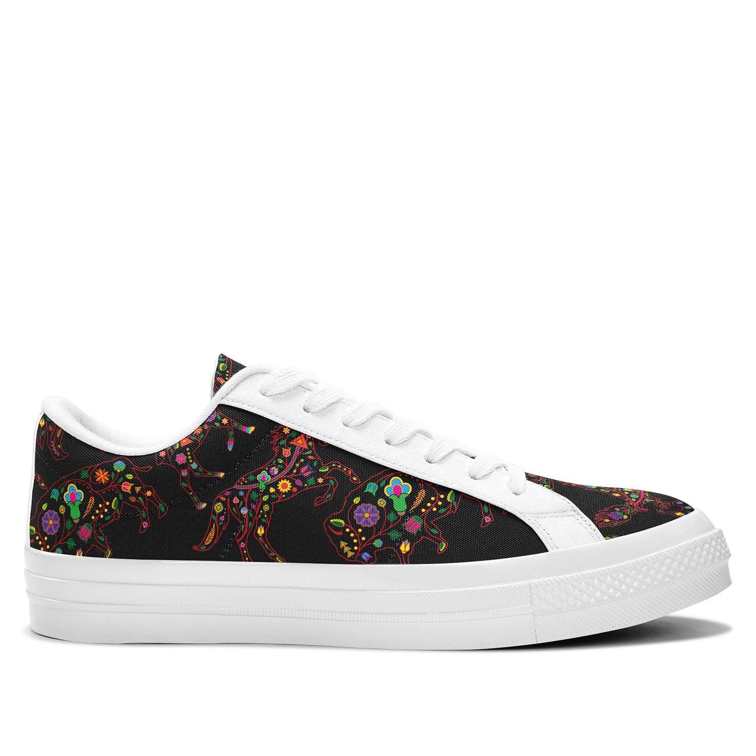 Floral Animals Aapisi Low Top Canvas Shoes White Sole aapisi Herman 