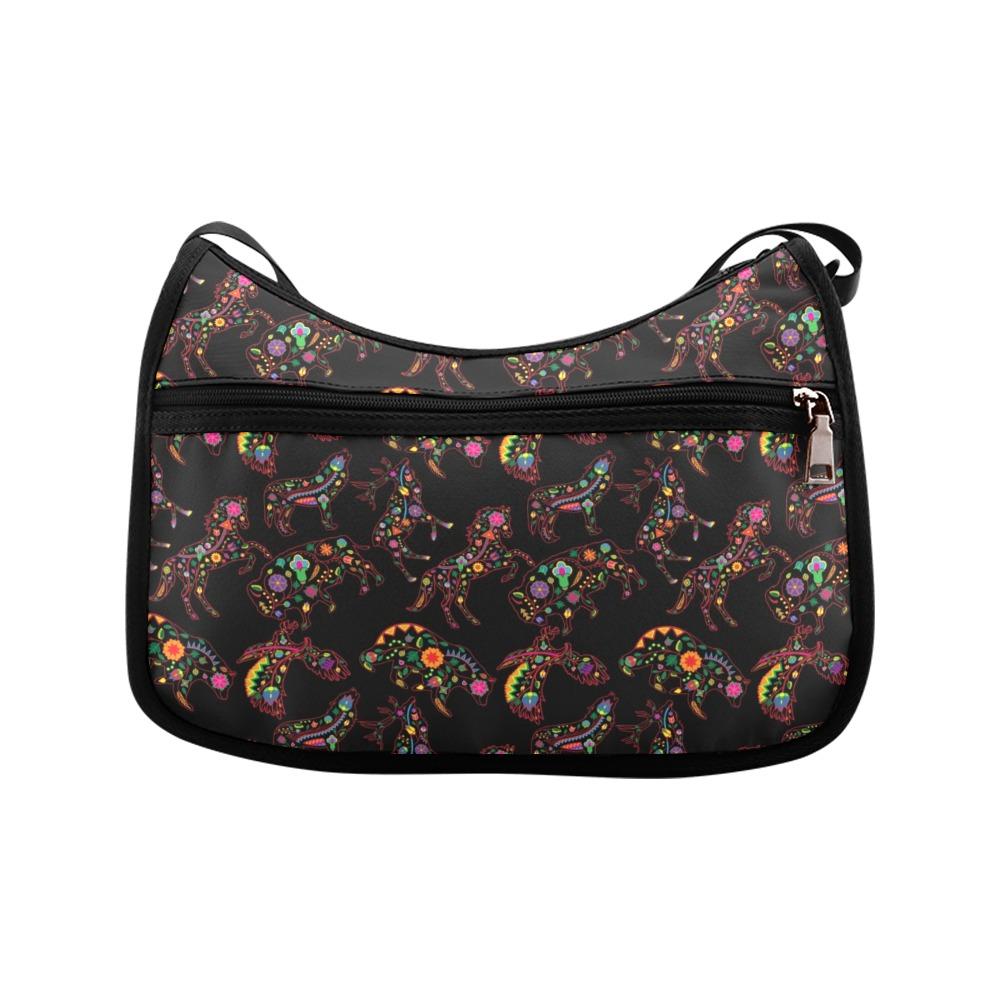 Floral Animals Crossbody Bags (Model 1616) Crossbody Bags (1616) e-joyer 