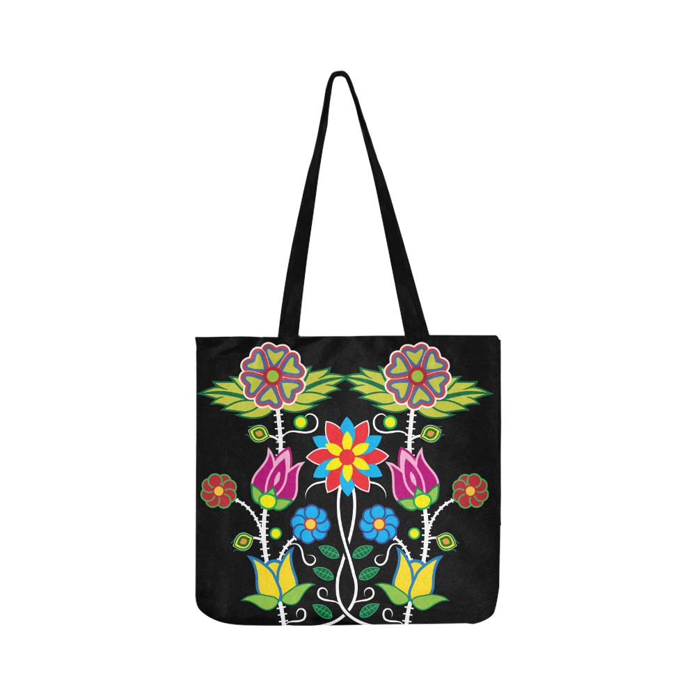Floral Beadwork-04 Reusable Shopping Bag Model 1660 (Two sides) Shopping Tote Bag (1660) e-joyer 