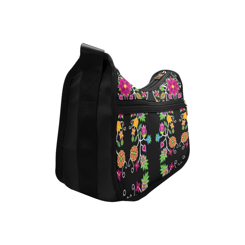 Floral Beadwork Crossbody Bags (Model 1616) Crossbody Bags (1616) e-joyer 