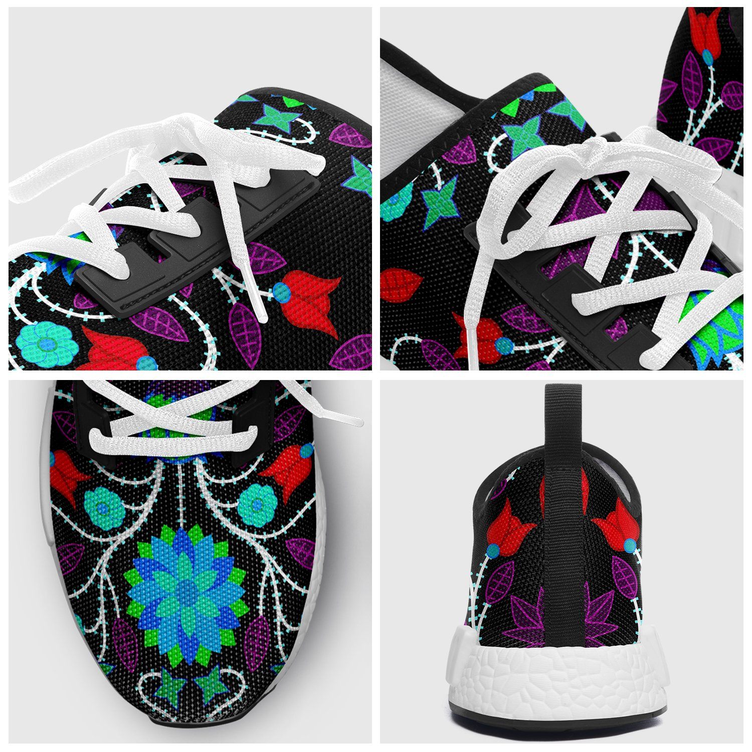 Floral Beadwork Four Clans Winter Draco Running Shoes 49 Dzine 