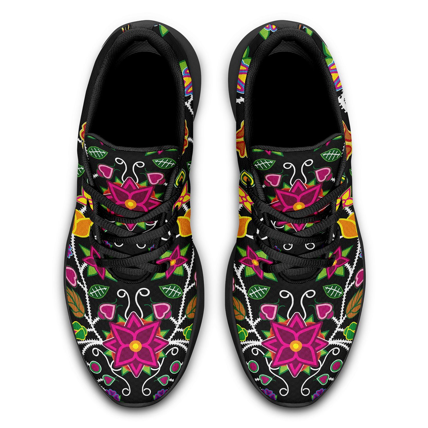 Floral Beadwork Ikkaayi Sport Sneakers 49 Dzine 