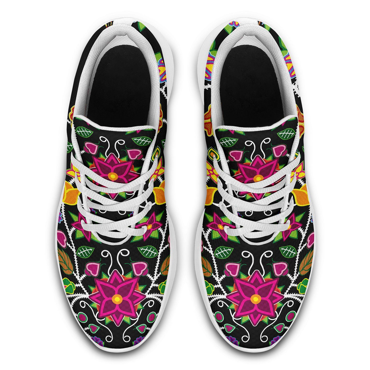 Floral Beadwork Ikkaayi Sport Sneakers 49 Dzine 
