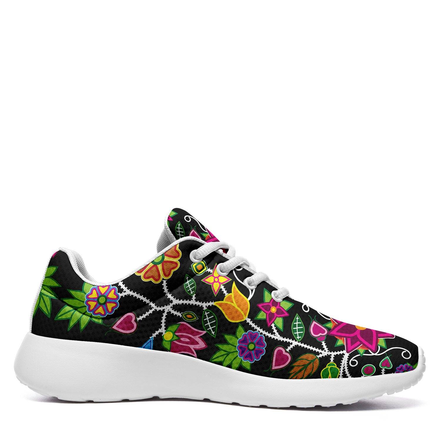 Floral Beadwork Ikkaayi Sport Sneakers 49 Dzine 