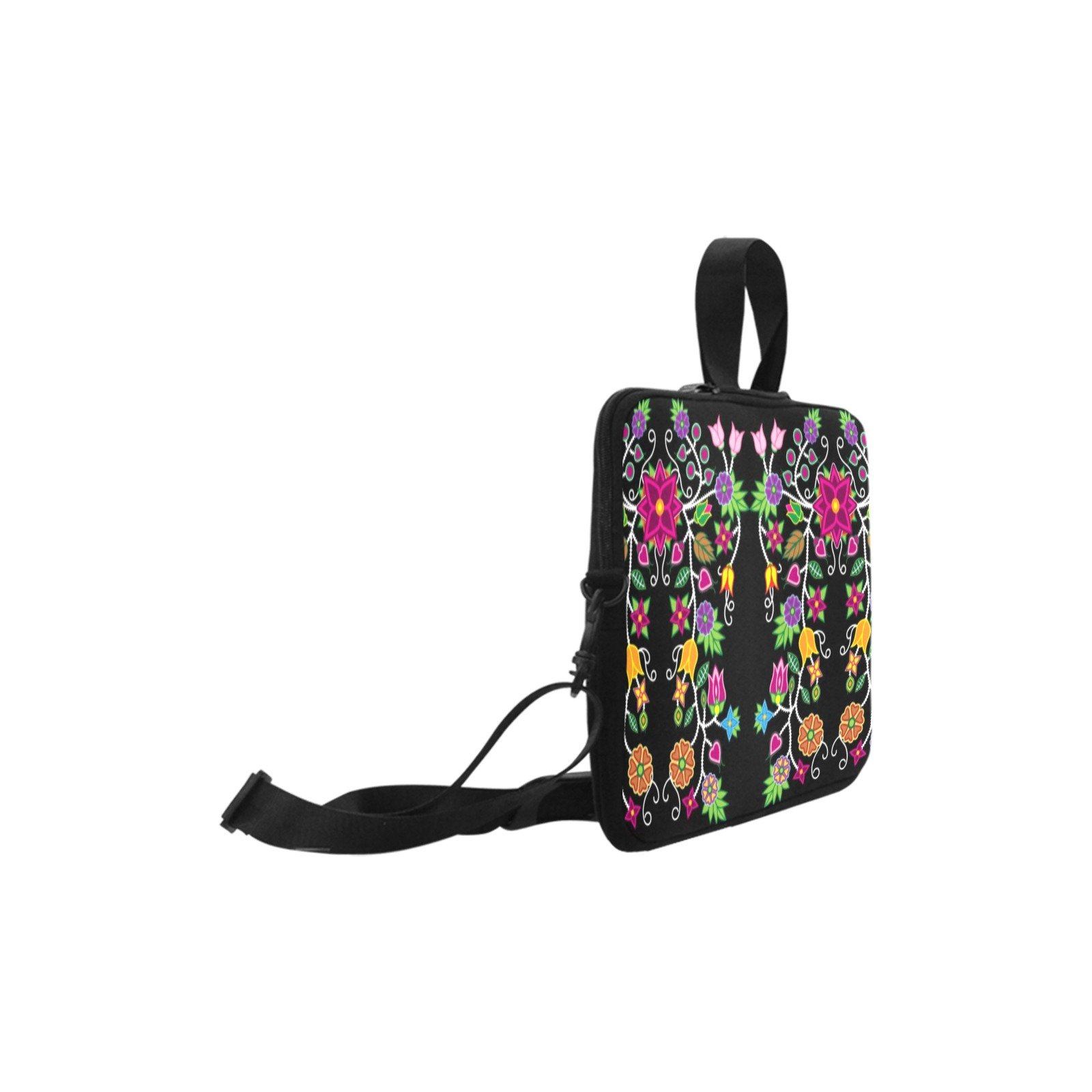 Floral Beadwork Laptop Handbags 10" bag e-joyer 