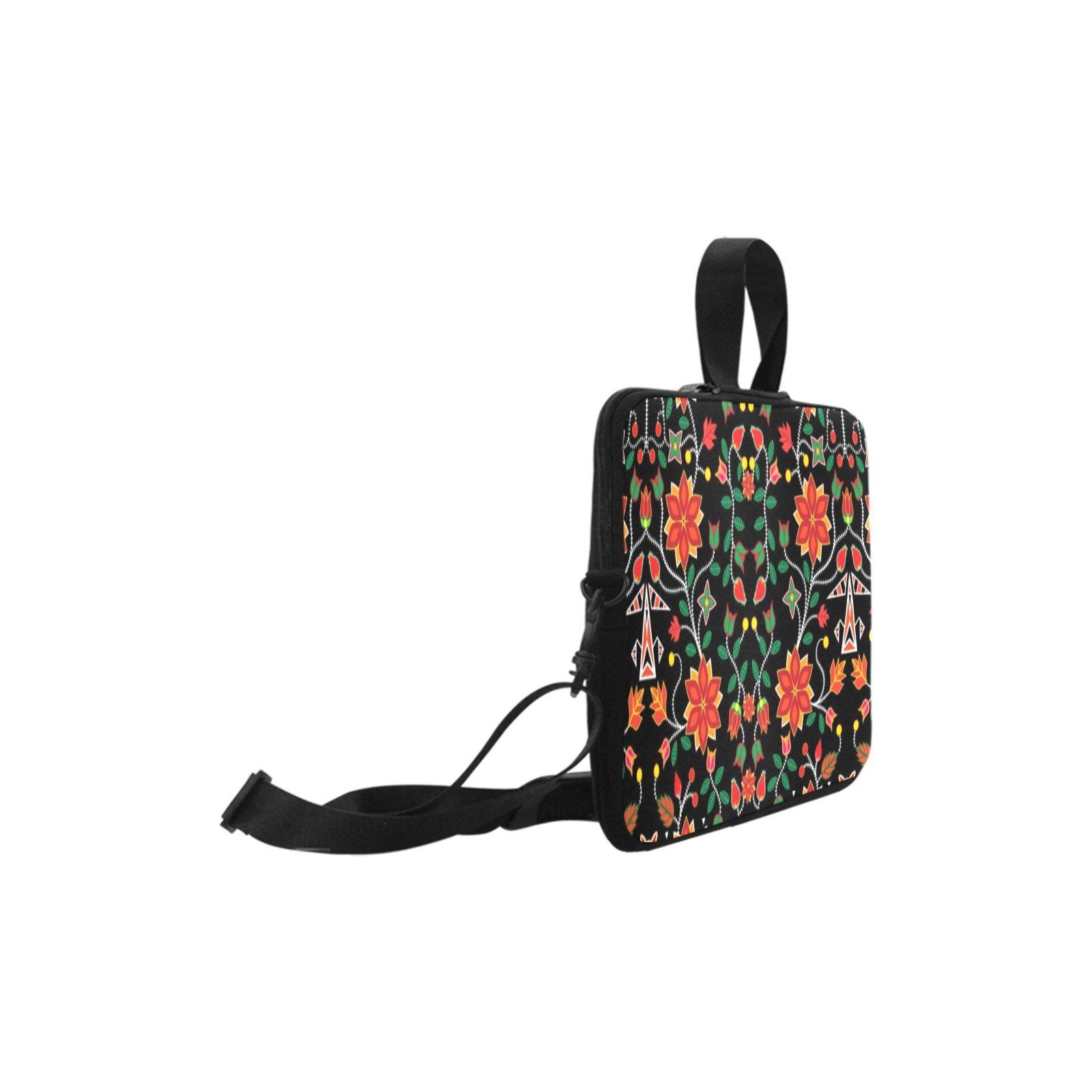 Floral Beadwork Six Bands Laptop Handbags 11" bag e-joyer 