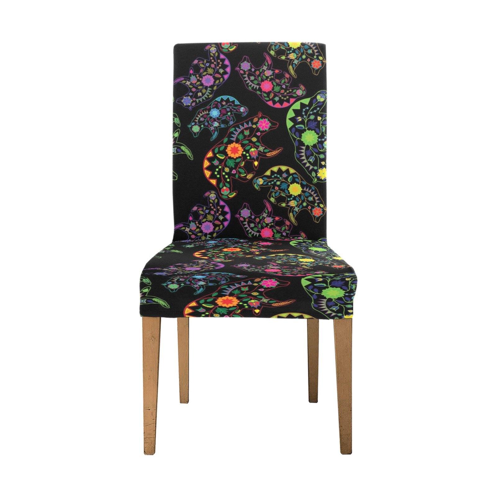 Floral Bear Chair Cover (Pack of 4) Chair Cover (Pack of 4) e-joyer 