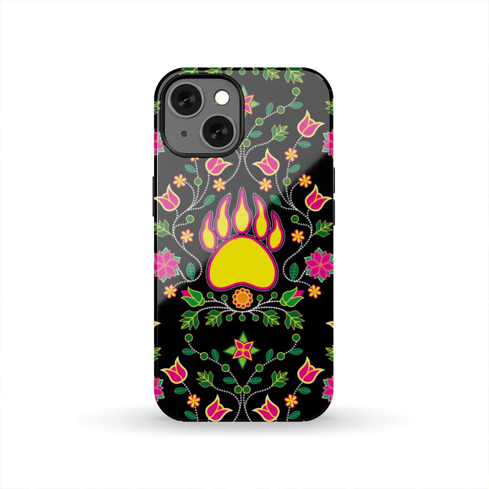 Floral Bearpaw Tough Case Tough Case wc-fulfillment iPhone 13 