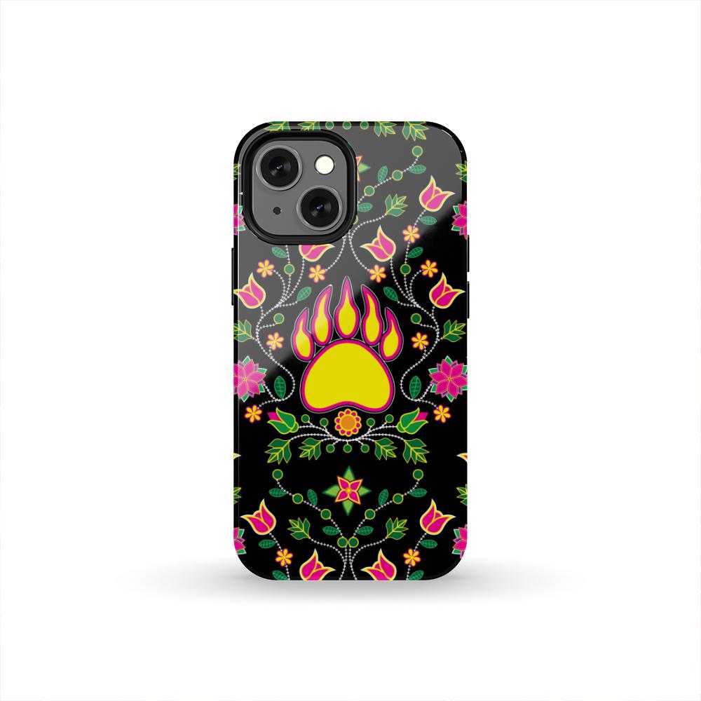Floral Bearpaw Tough Case Tough Case wc-fulfillment iPhone 13 Mini 
