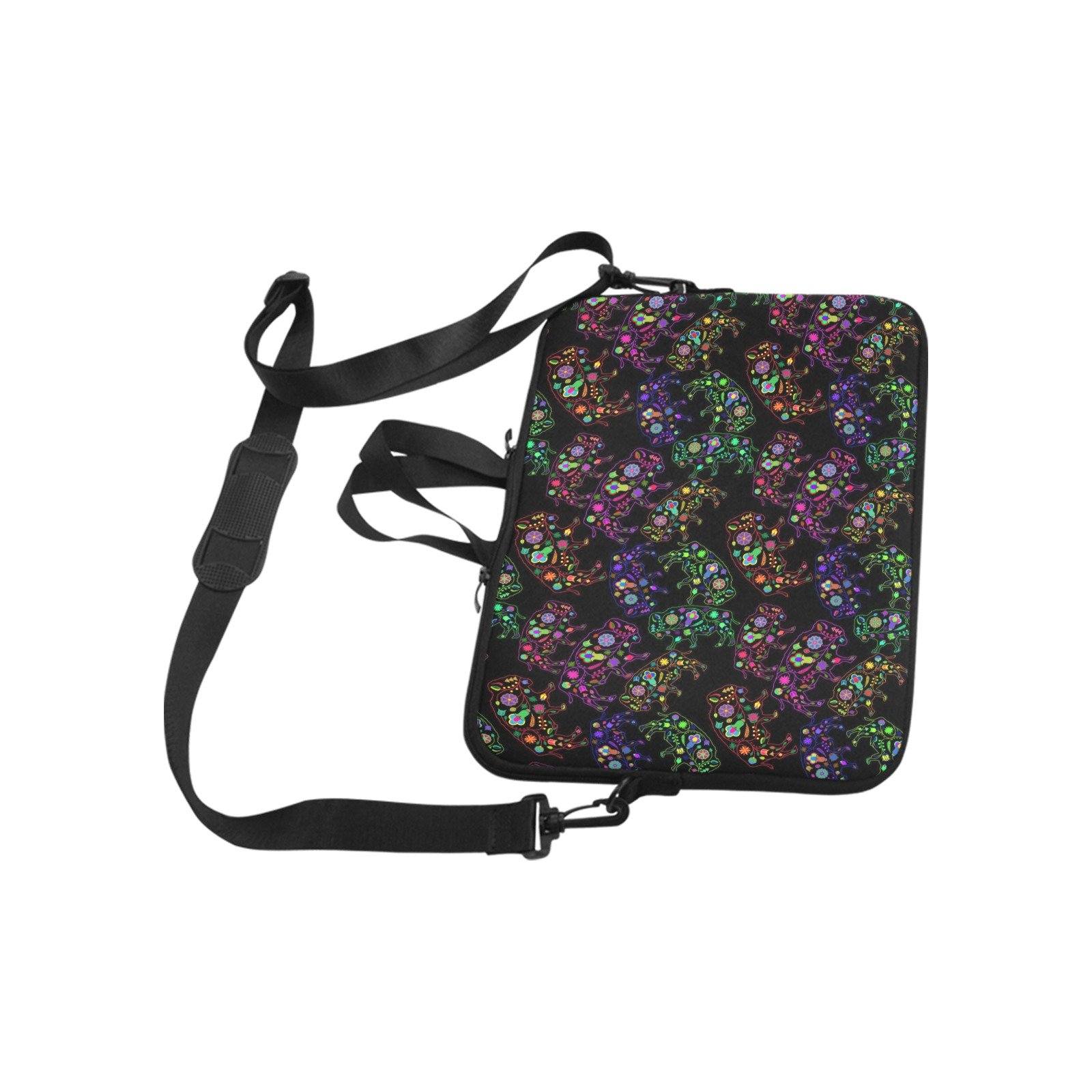 Floral Buffalo Laptop Handbags 14" bag e-joyer 