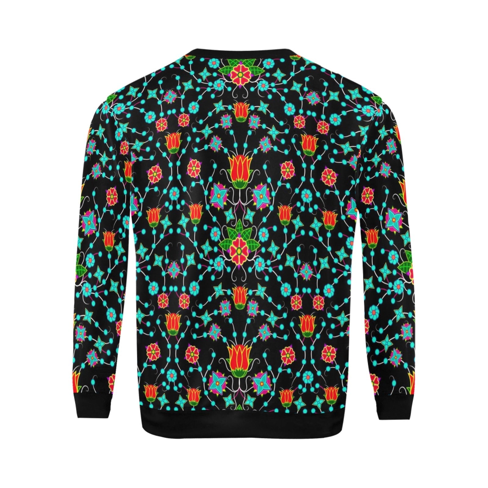 Floral Damask Upgrade All Over Print Crewneck Sweatshirt for Men (Model H18) shirt e-joyer 