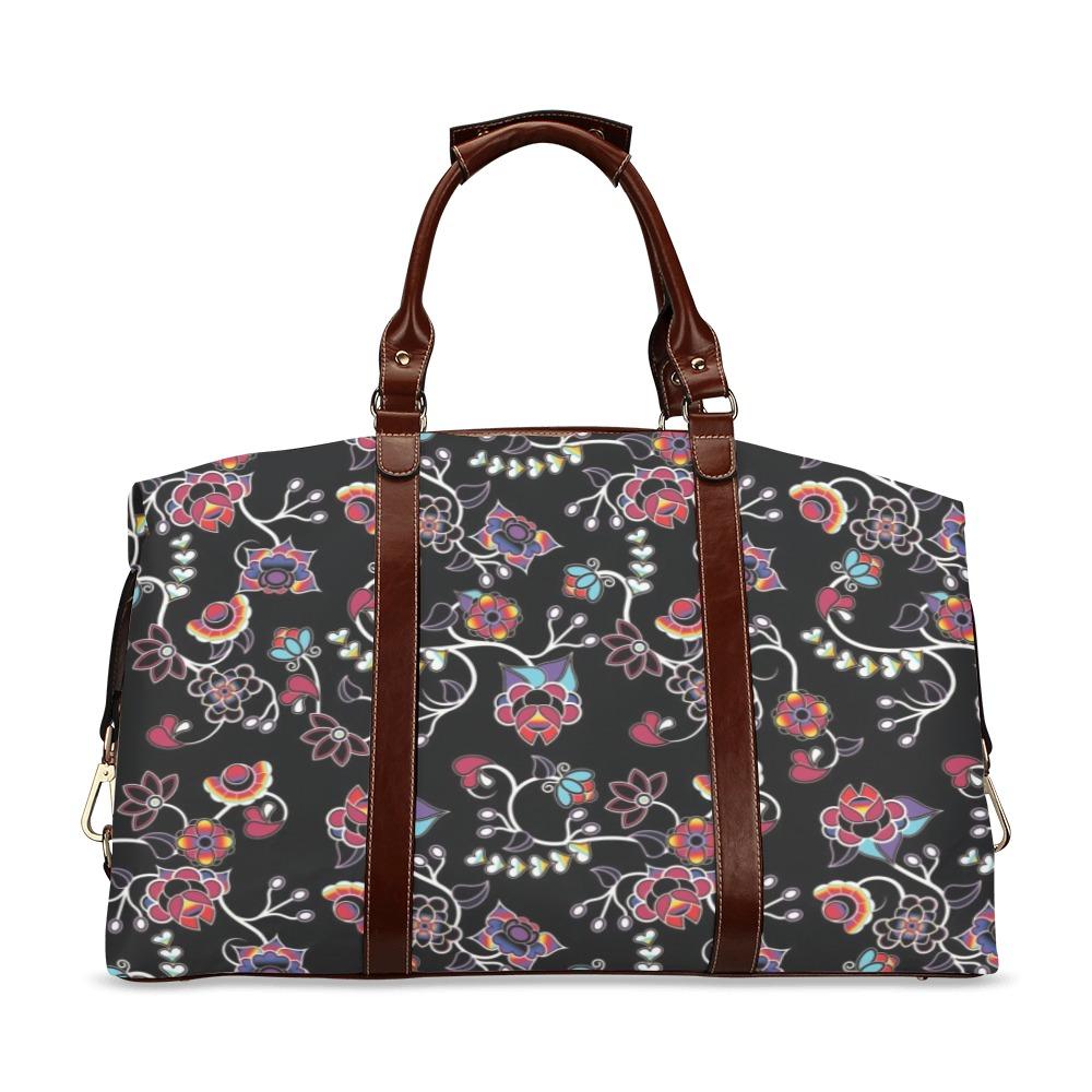 Floral Danseur Classic Travel Bag (Model 1643) Remake Classic Travel Bags (1643) e-joyer 