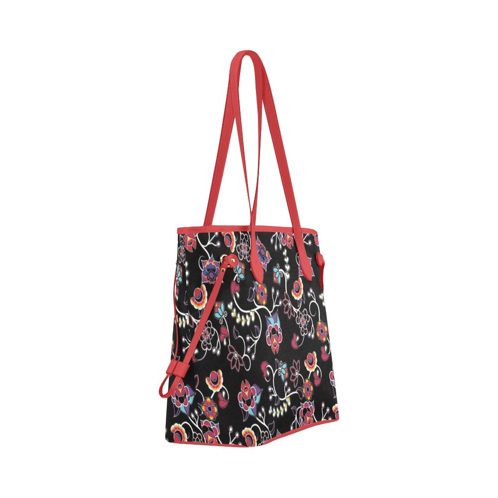 Floral Danseur Clover Canvas Tote Bag (Model 1661) Clover Canvas Tote Bag (1661) e-joyer 