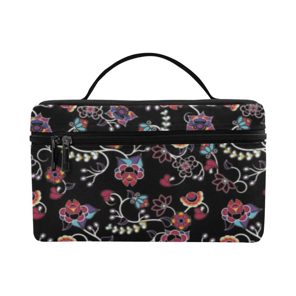 Floral Danseur Cosmetic Bag/Large (Model 1658) bag e-joyer 