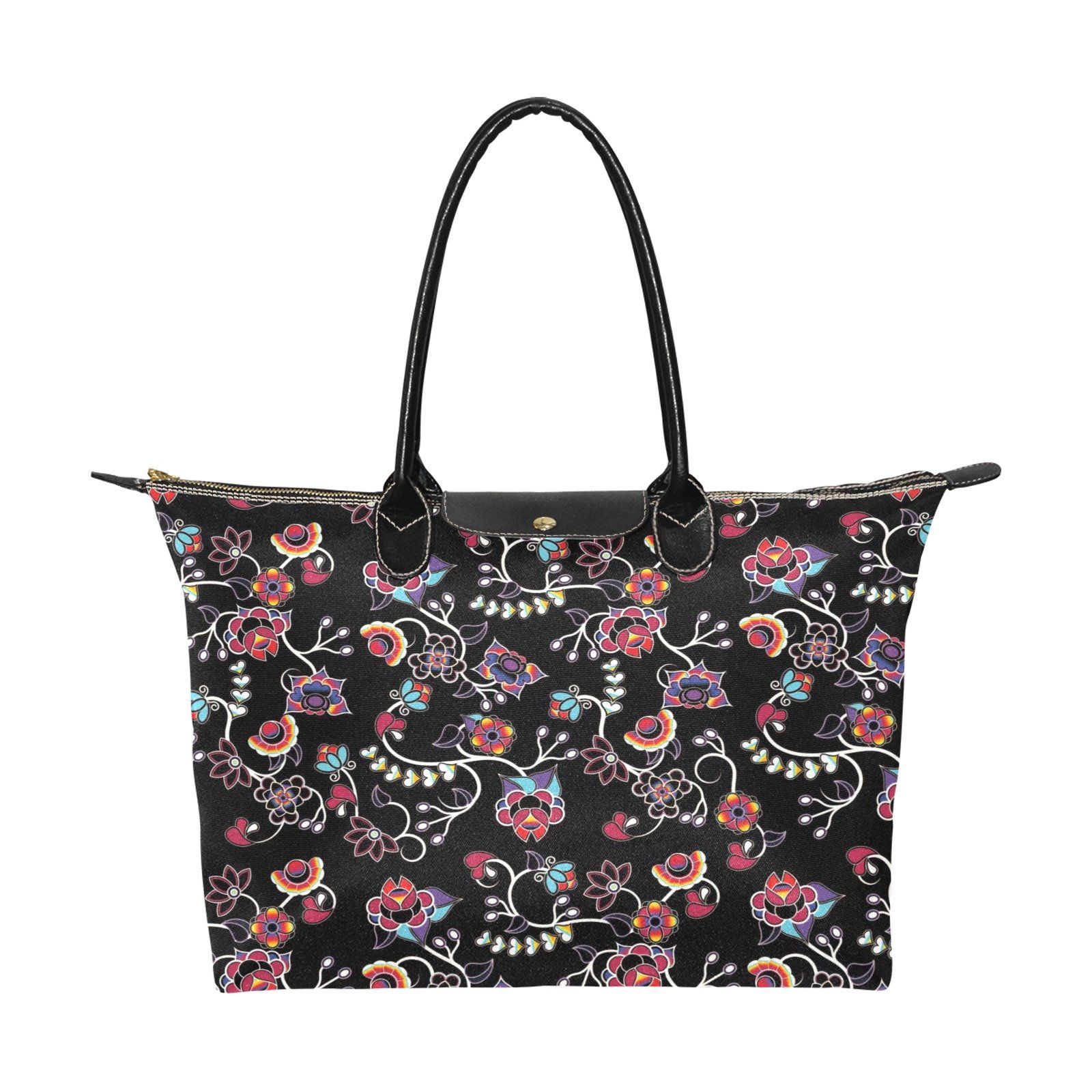 Floral Danseur Single-Shoulder Lady Handbag (Model 1714) bag e-joyer 