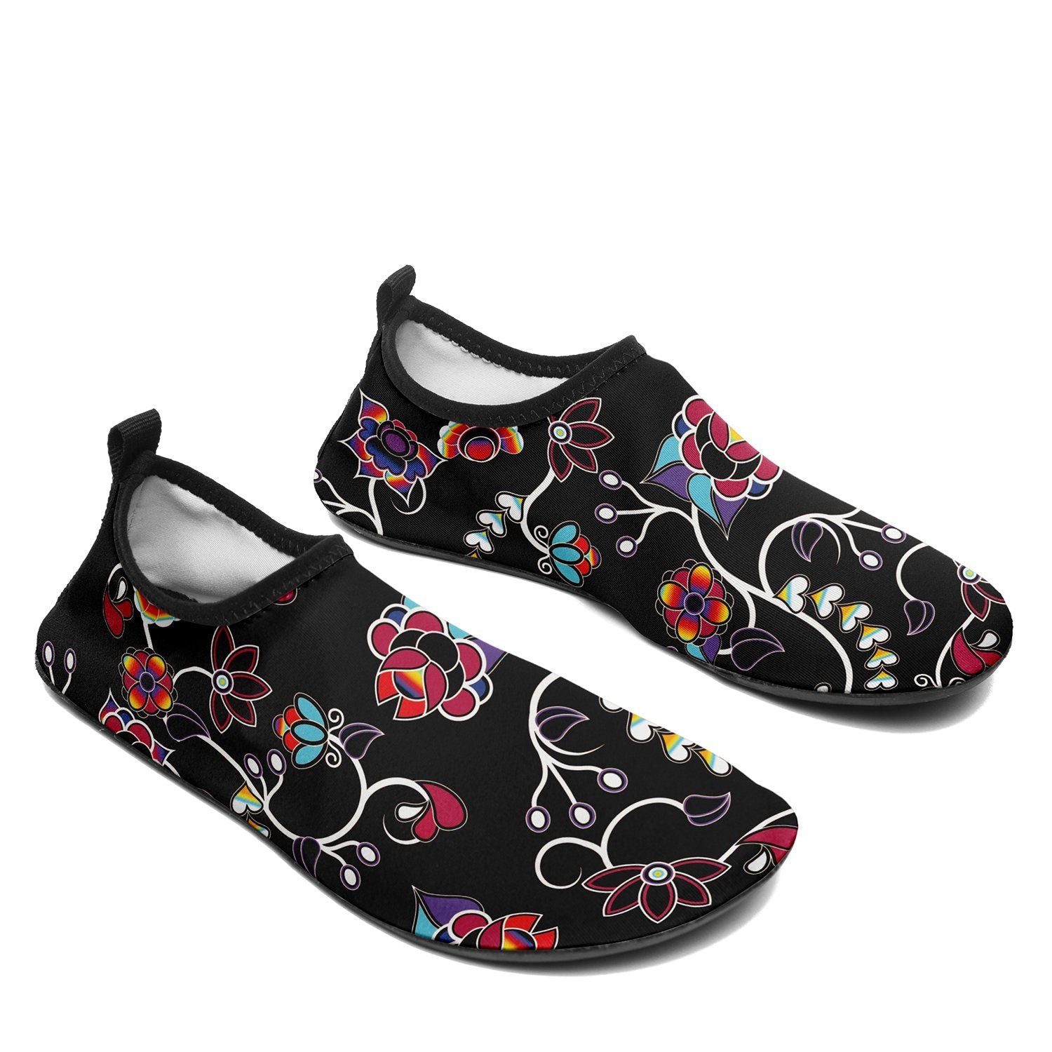 Floral Danseur Sockamoccs Kid's Slip On Shoes Herman 