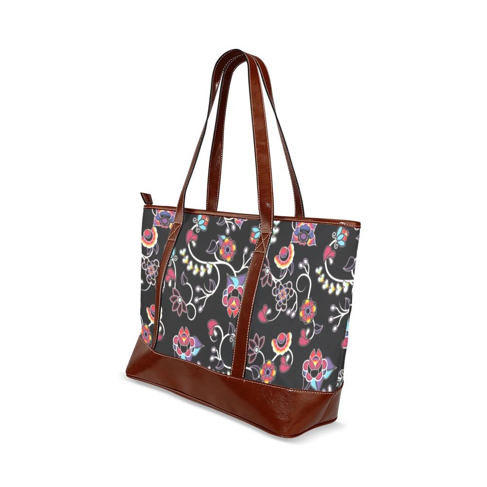 Floral Danseur Tote Handbag (Model 1642) Tote Handbags (1642) e-joyer 