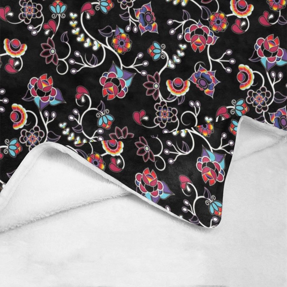 Floral Danseur Ultra-Soft Micro Fleece Blanket 40"x50" Ultra-Soft Blanket 40''x50'' e-joyer 