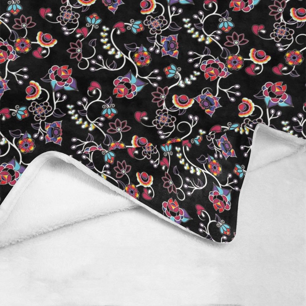 Floral Danseur Ultra-Soft Micro Fleece Blanket 50"x60" Ultra-Soft Blanket 50''x60'' e-joyer 