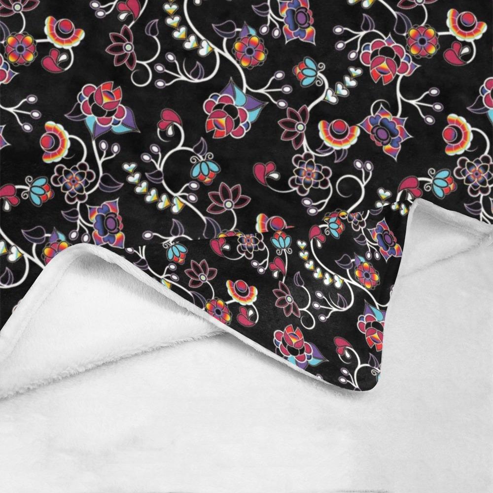 Floral Danseur Ultra-Soft Micro Fleece Blanket 60"x80" Ultra-Soft Blanket 60''x80'' e-joyer 