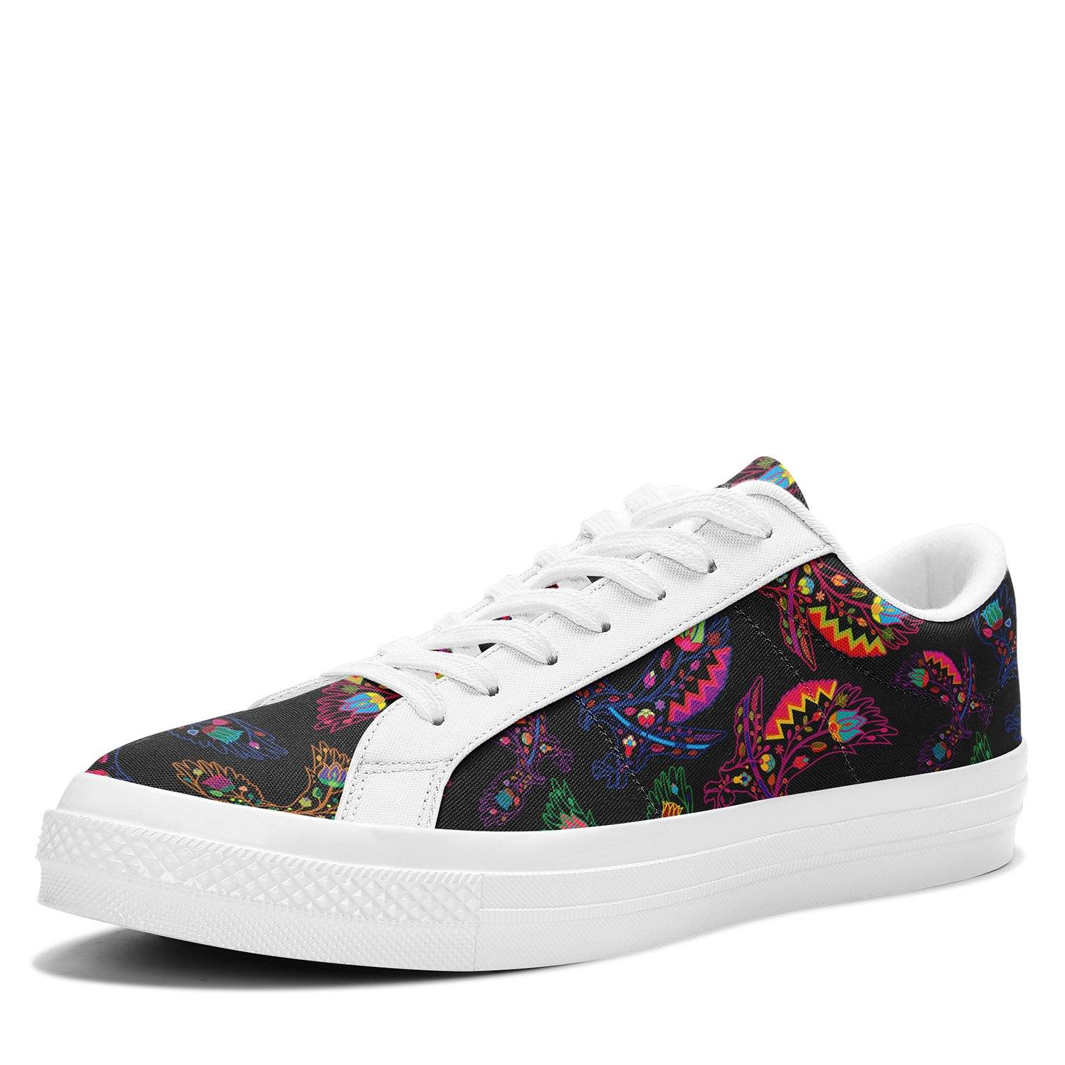 Floral Eagle Aapisi Low Top Canvas Shoes White Sole aapisi Herman 