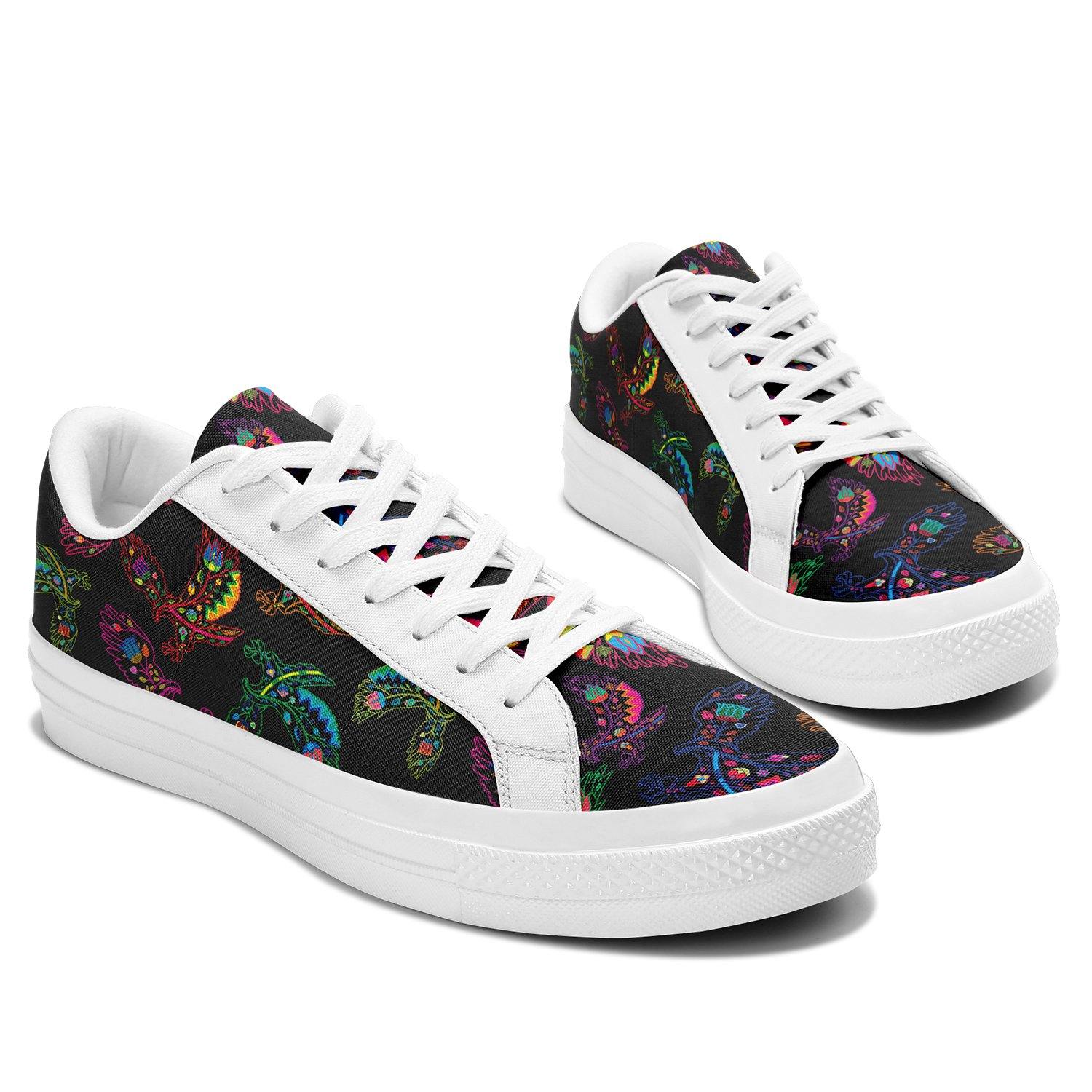 Floral Eagle Aapisi Low Top Canvas Shoes White Sole aapisi Herman 