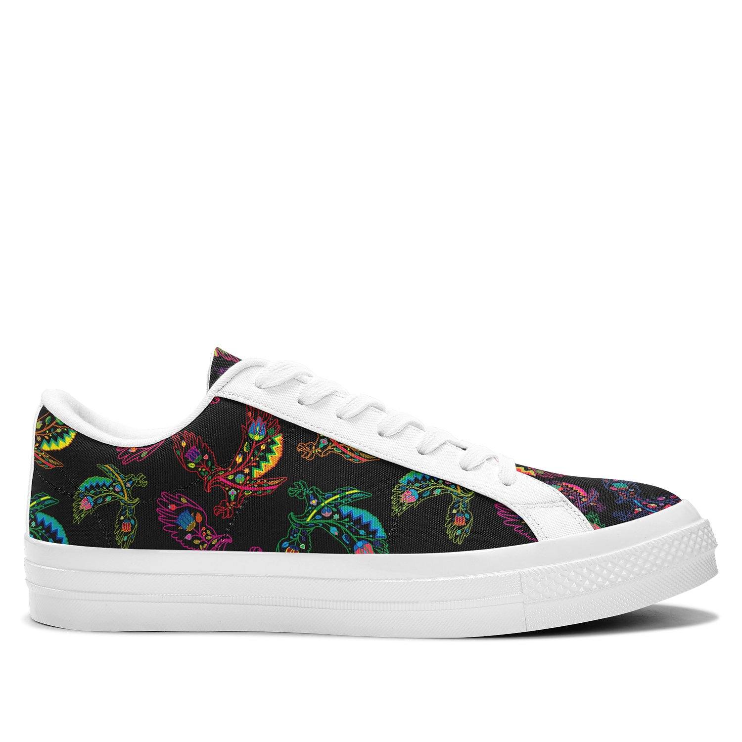 Floral Eagle Aapisi Low Top Canvas Shoes White Sole aapisi Herman 