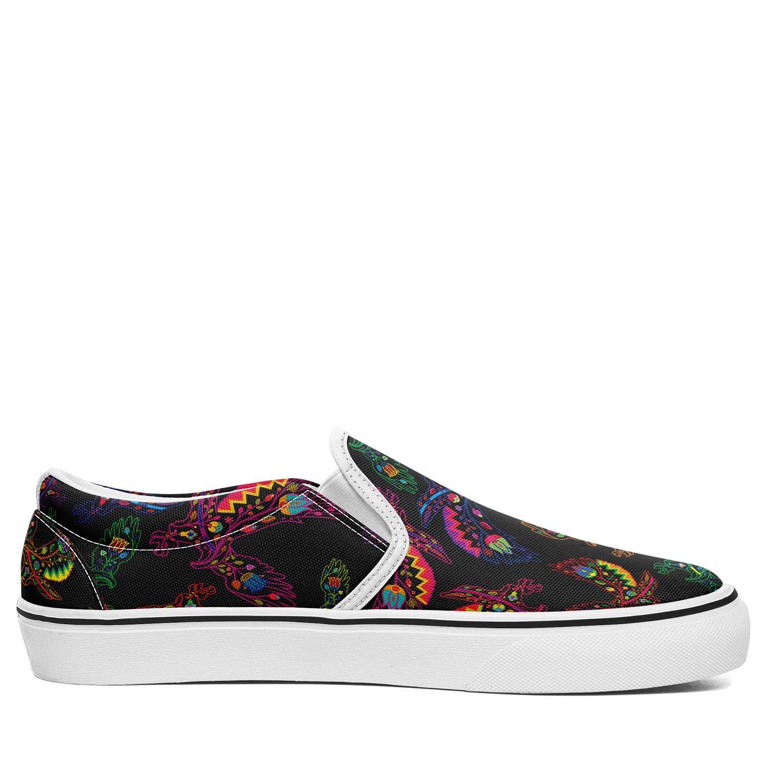 Floral Eagle Otoyimm Canvas Slip On Shoes otoyimm Herman 