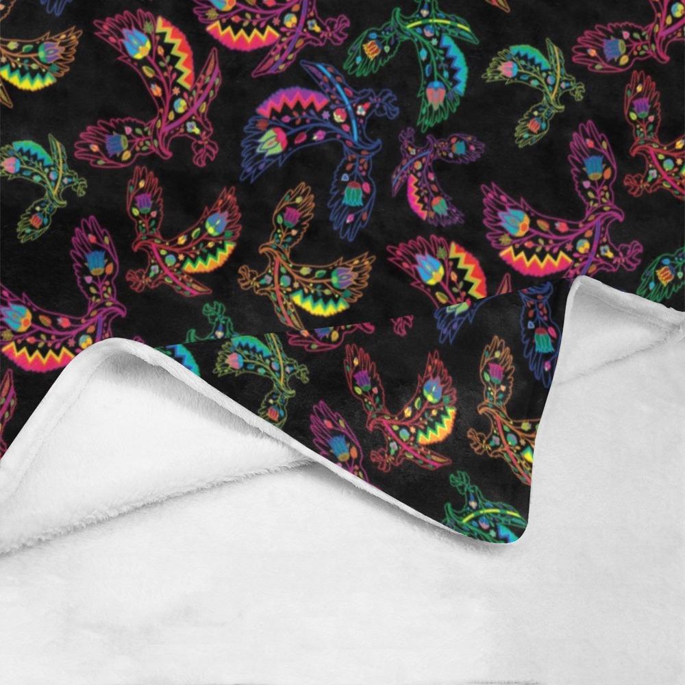 Floral Eagle Ultra-Soft Micro Fleece Blanket 40"x50" Ultra-Soft Blanket 40''x50'' e-joyer 