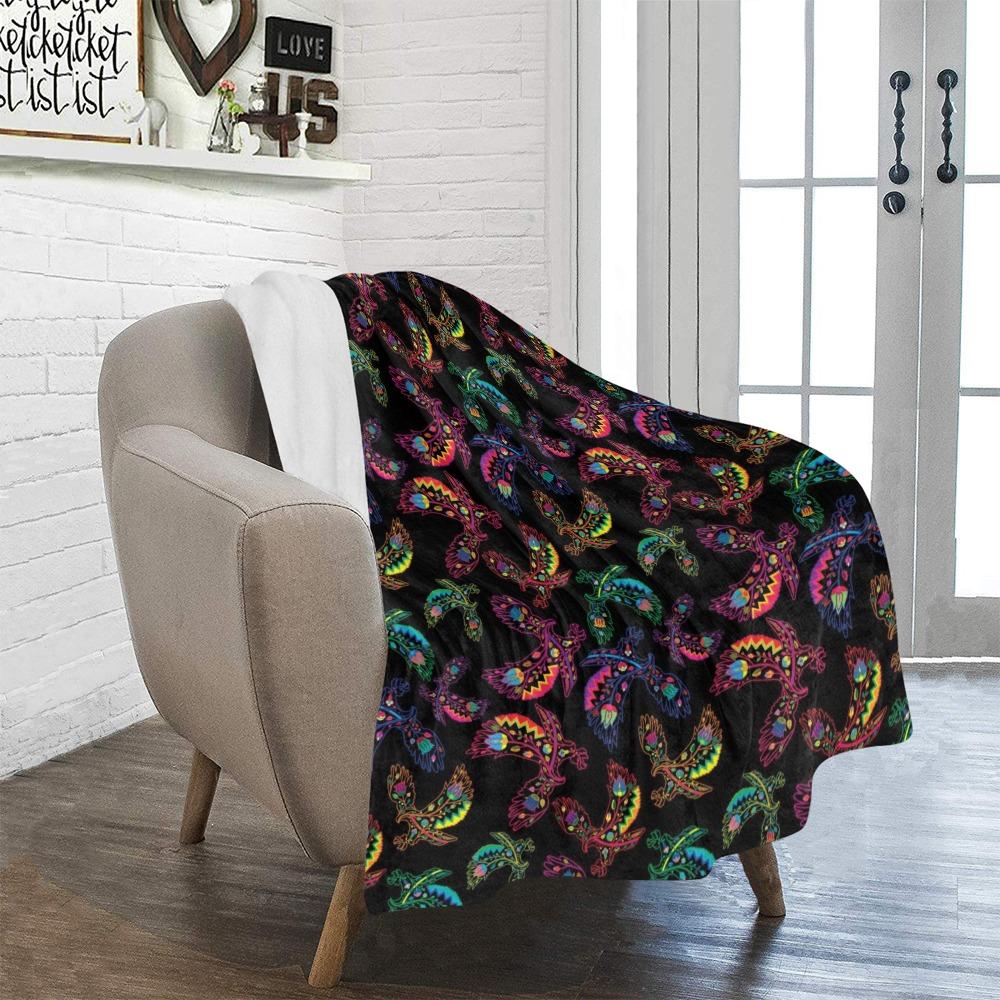 Floral Eagle Ultra-Soft Micro Fleece Blanket 40"x50" Ultra-Soft Blanket 40''x50'' e-joyer 