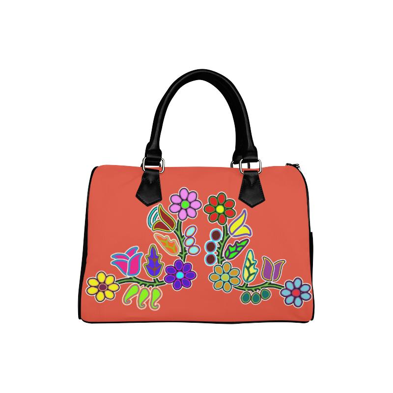 Floral Generations on Sierra Boston Handbag (Model 1621) Boston Handbags (1621) e-joyer 