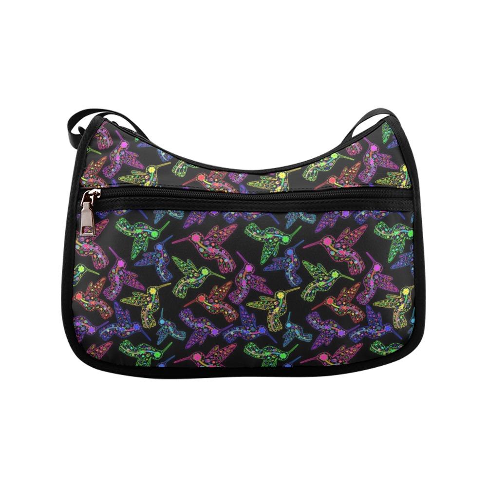 Floral Hummingbird Crossbody Bags (Model 1616) Crossbody Bags (1616) e-joyer 