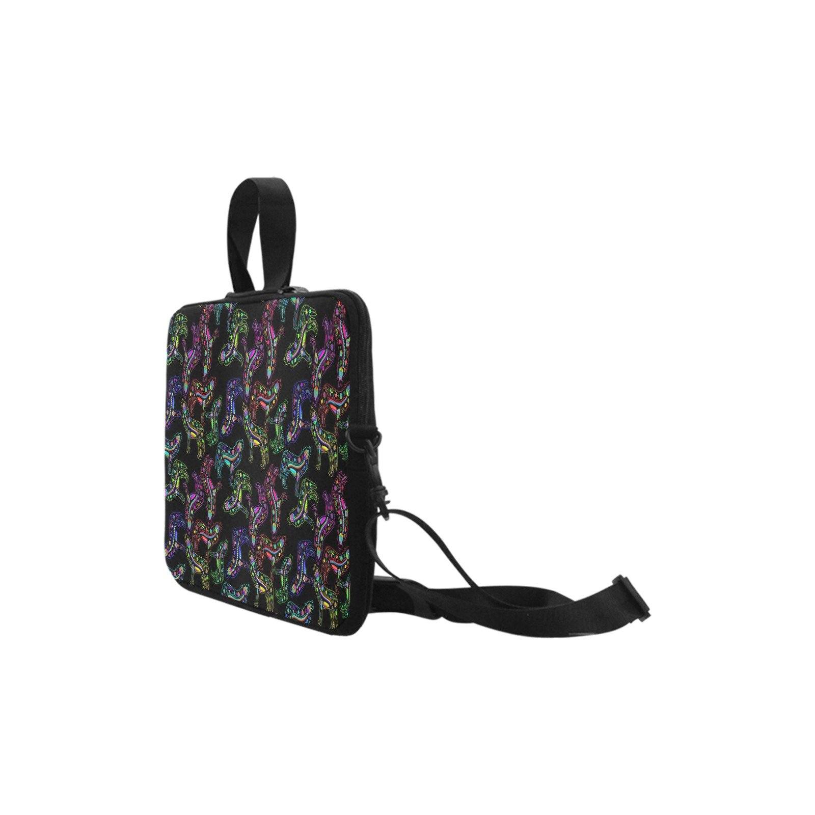 Floral Wolves Laptop Handbags 14" bag e-joyer 