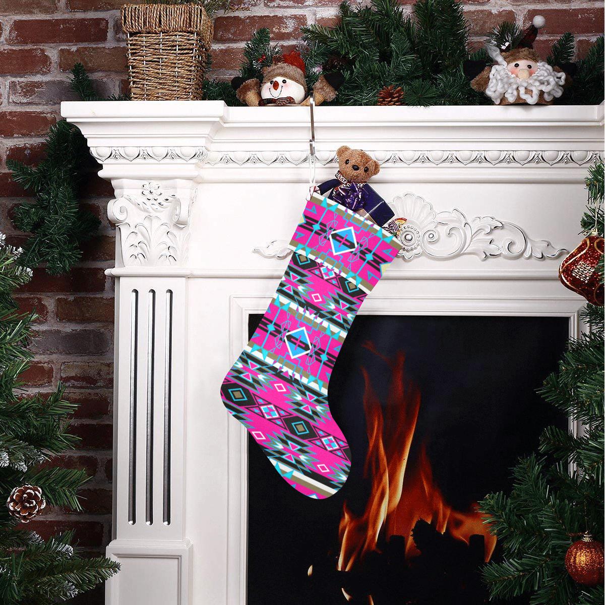 Force of Nature Sunset Storm Christmas Stocking holiday stocking e-joyer 