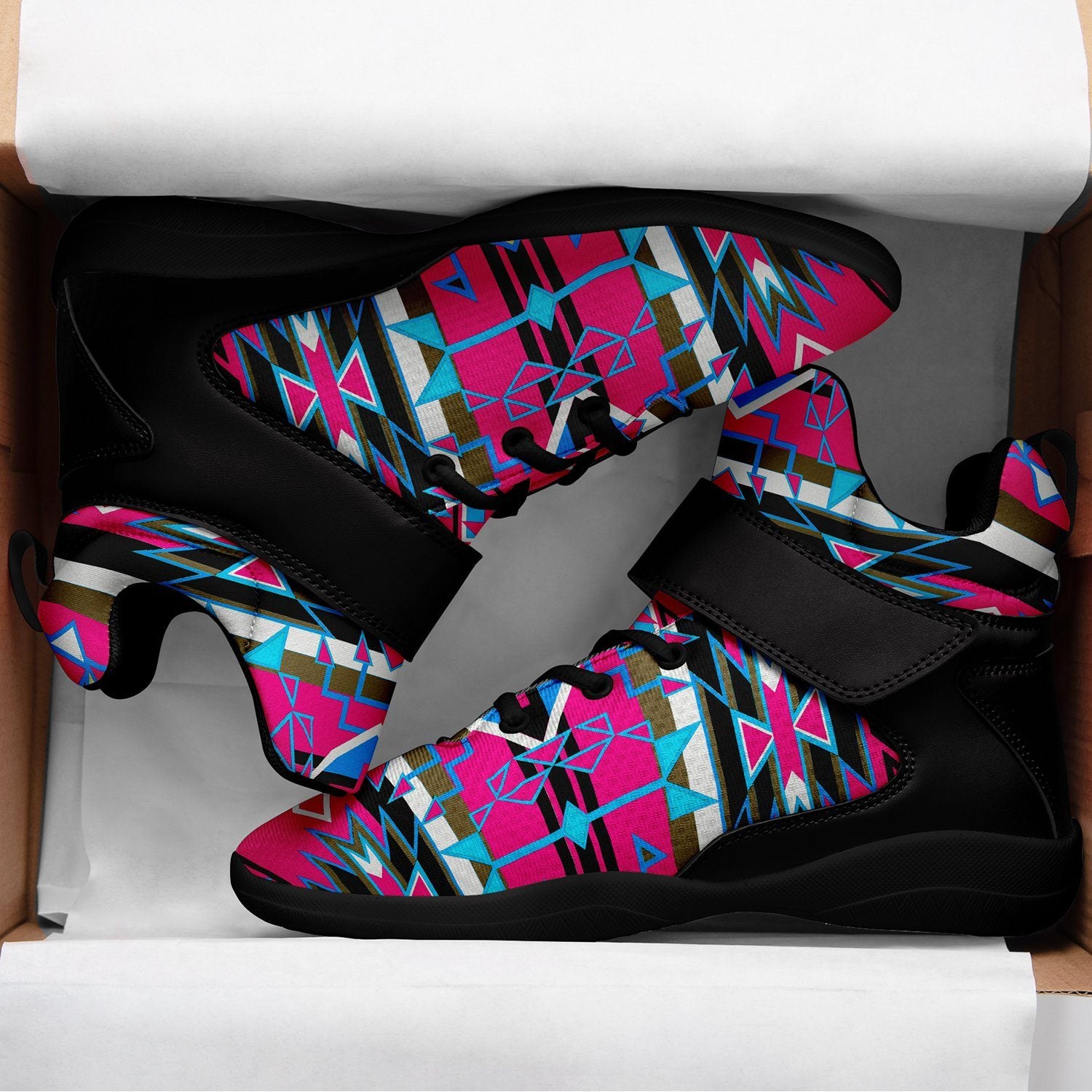Force of Nature Sunset Storm Ipottaa Basketball / Sport High Top Shoes 49 Dzine 