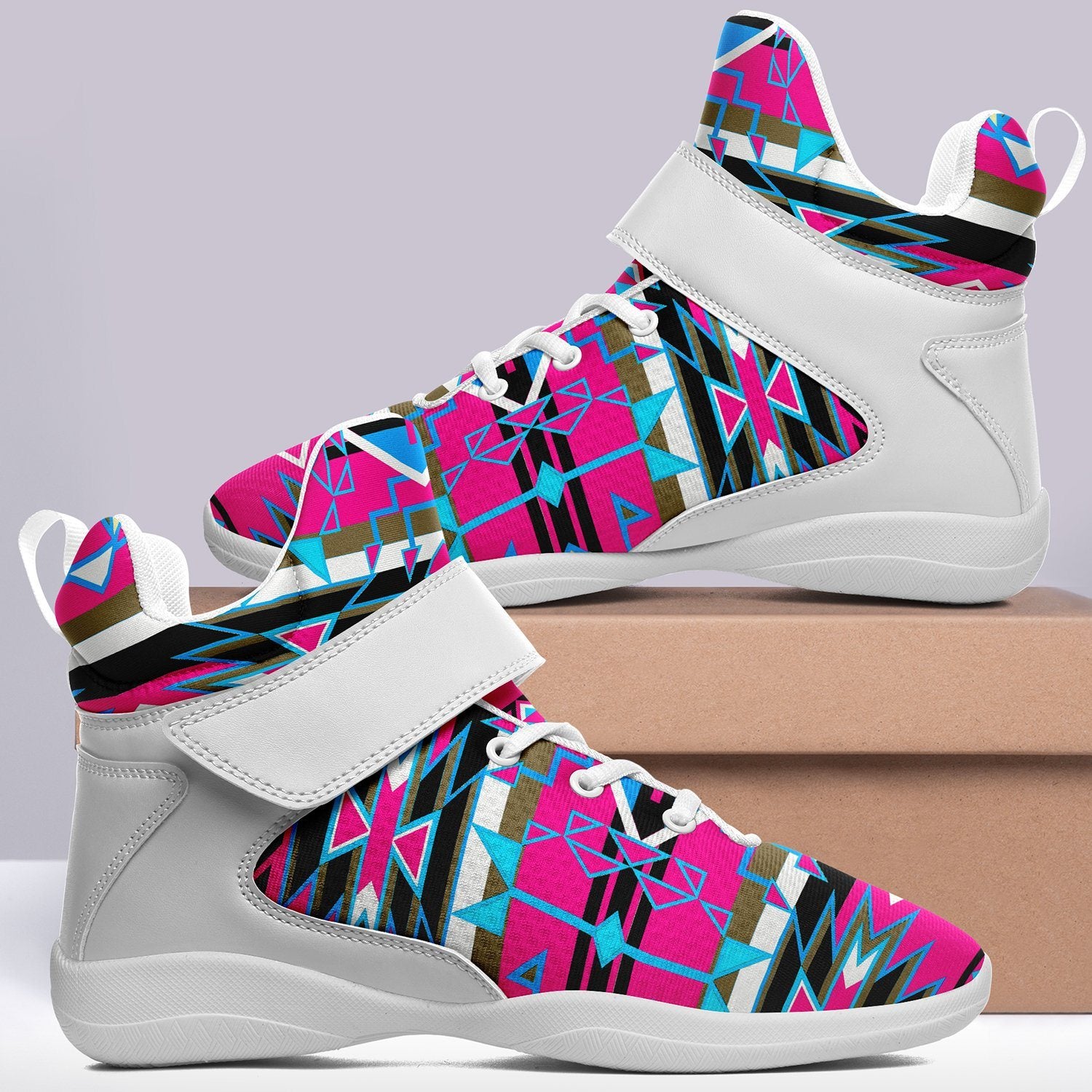 Force of Nature Sunset Storm Ipottaa Basketball / Sport High Top Shoes 49 Dzine 