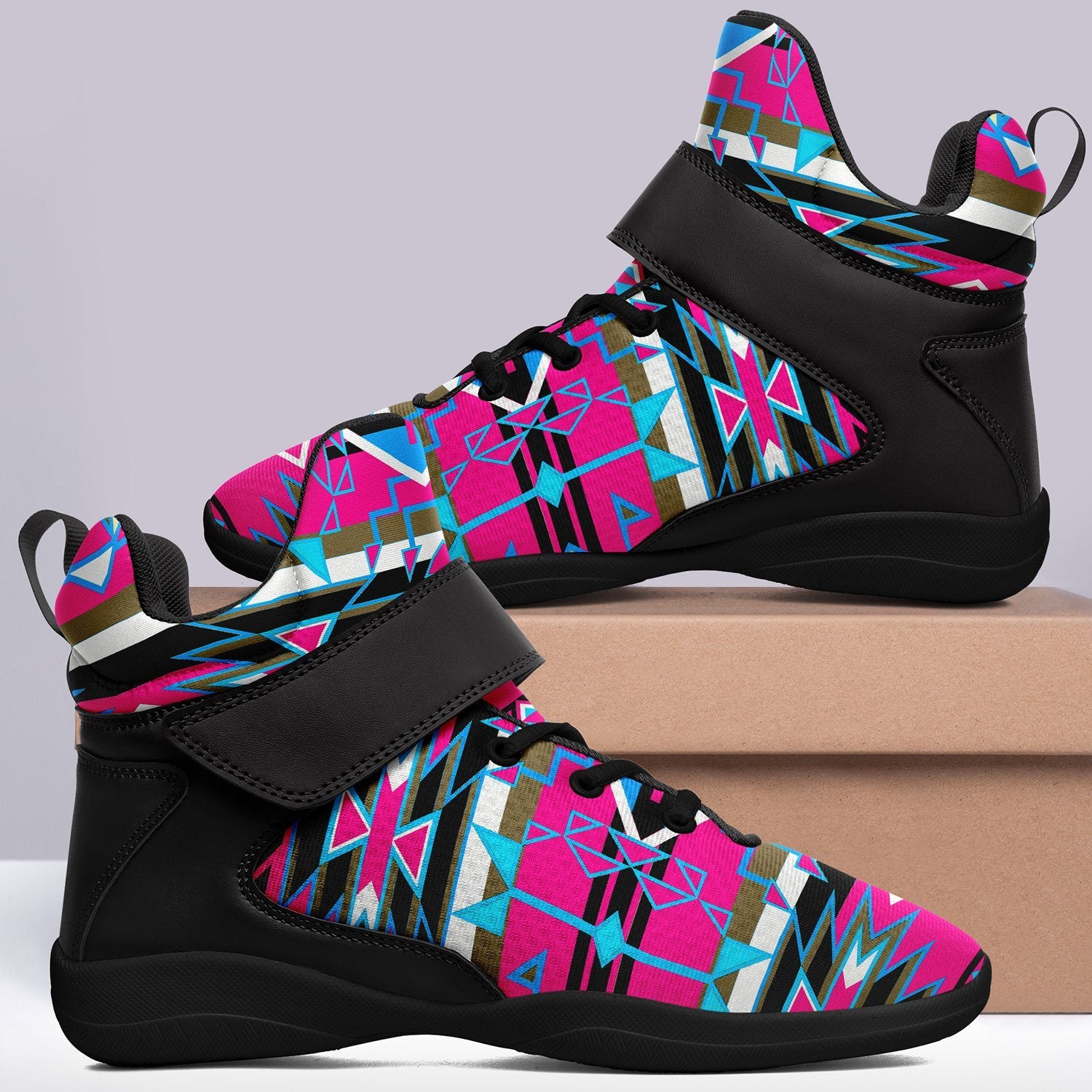 Force of Nature Sunset Storm Ipottaa Basketball / Sport High Top Shoes 49 Dzine 
