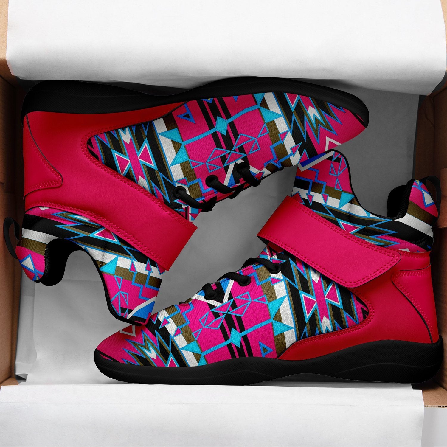 Force of Nature Sunset Storm Ipottaa Basketball / Sport High Top Shoes 49 Dzine 
