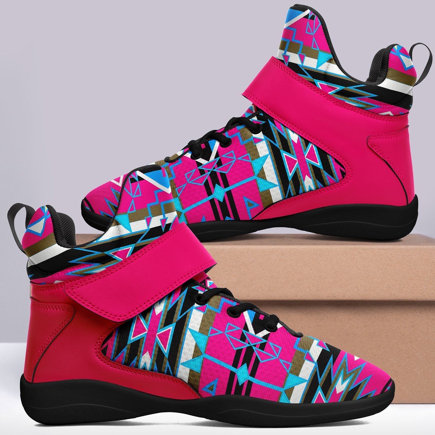 Force of Nature Sunset Storm Ipottaa Basketball / Sport High Top Shoes 49 Dzine 