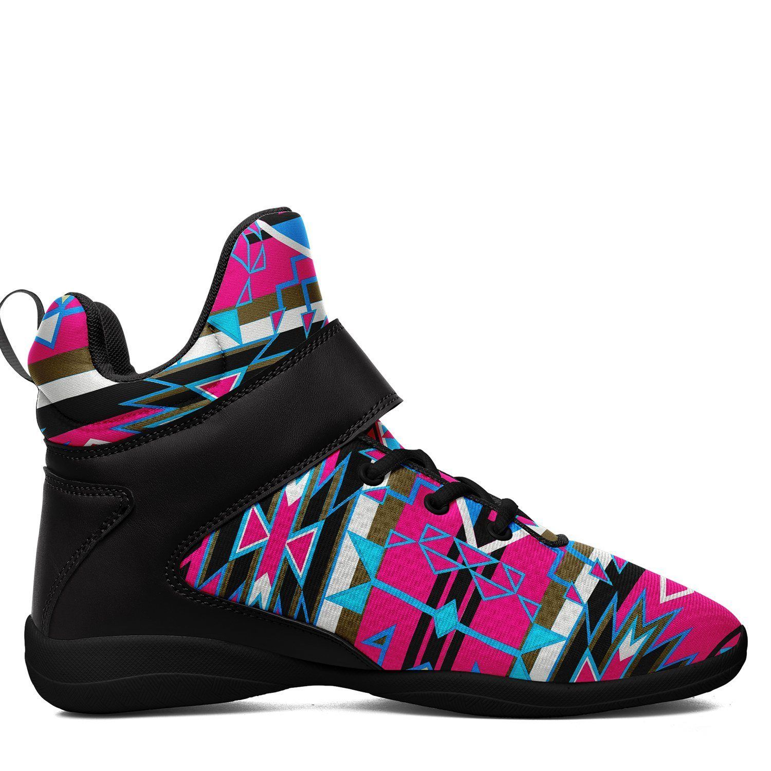 Force of Nature Sunset Storm Ipottaa Basketball / Sport High Top Shoes - Black Sole 49 Dzine 