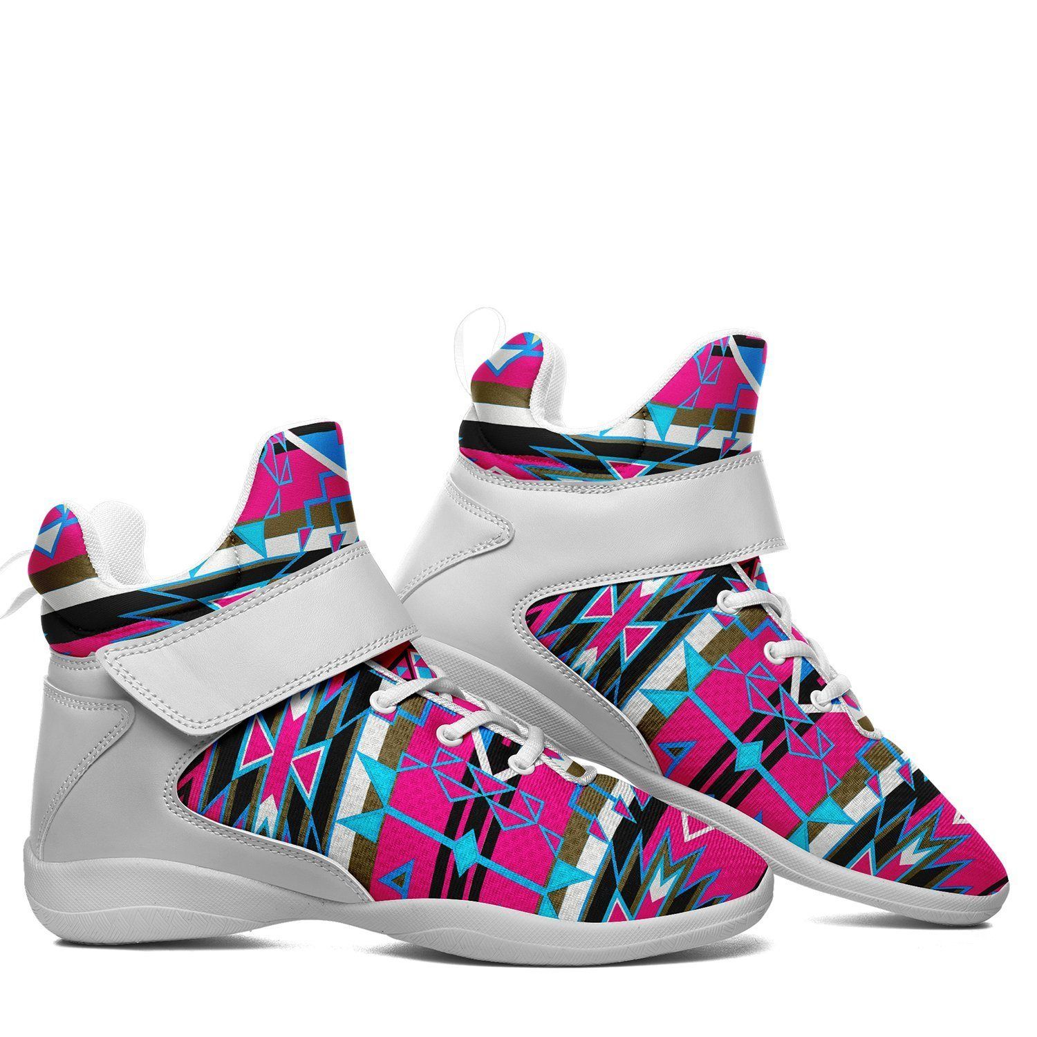 Force of Nature Sunset Storm Ipottaa Basketball / Sport High Top Shoes - White Sole 49 Dzine 