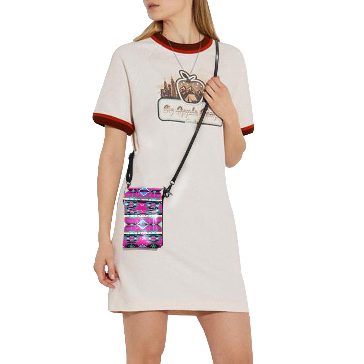 Force of Nature Sunset Storm Small Cell Phone Purse (Model 1711) Small Cell Phone Purse (1711) e-joyer 