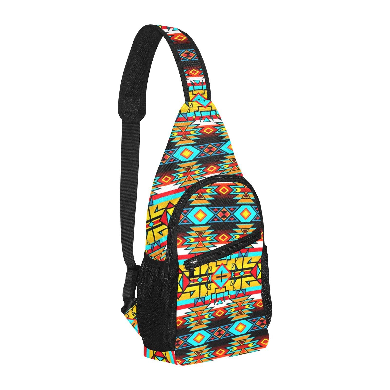 Force of Nature Twister All Over Print Chest Bag (Model 1719) All Over Print Chest Bag (1719) e-joyer 