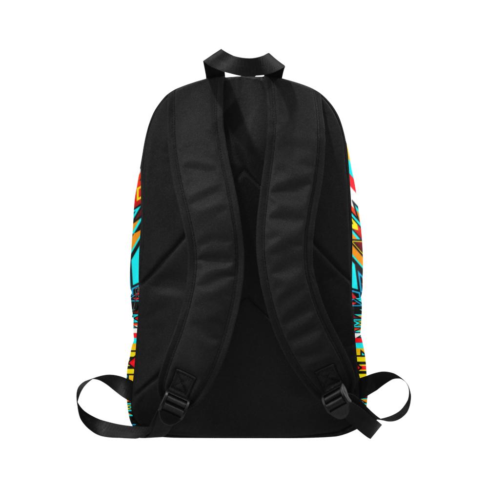 Force of Nature Twister Fabric Backpack for Adult (Model 1659) Casual Backpack for Adult (1659) e-joyer 