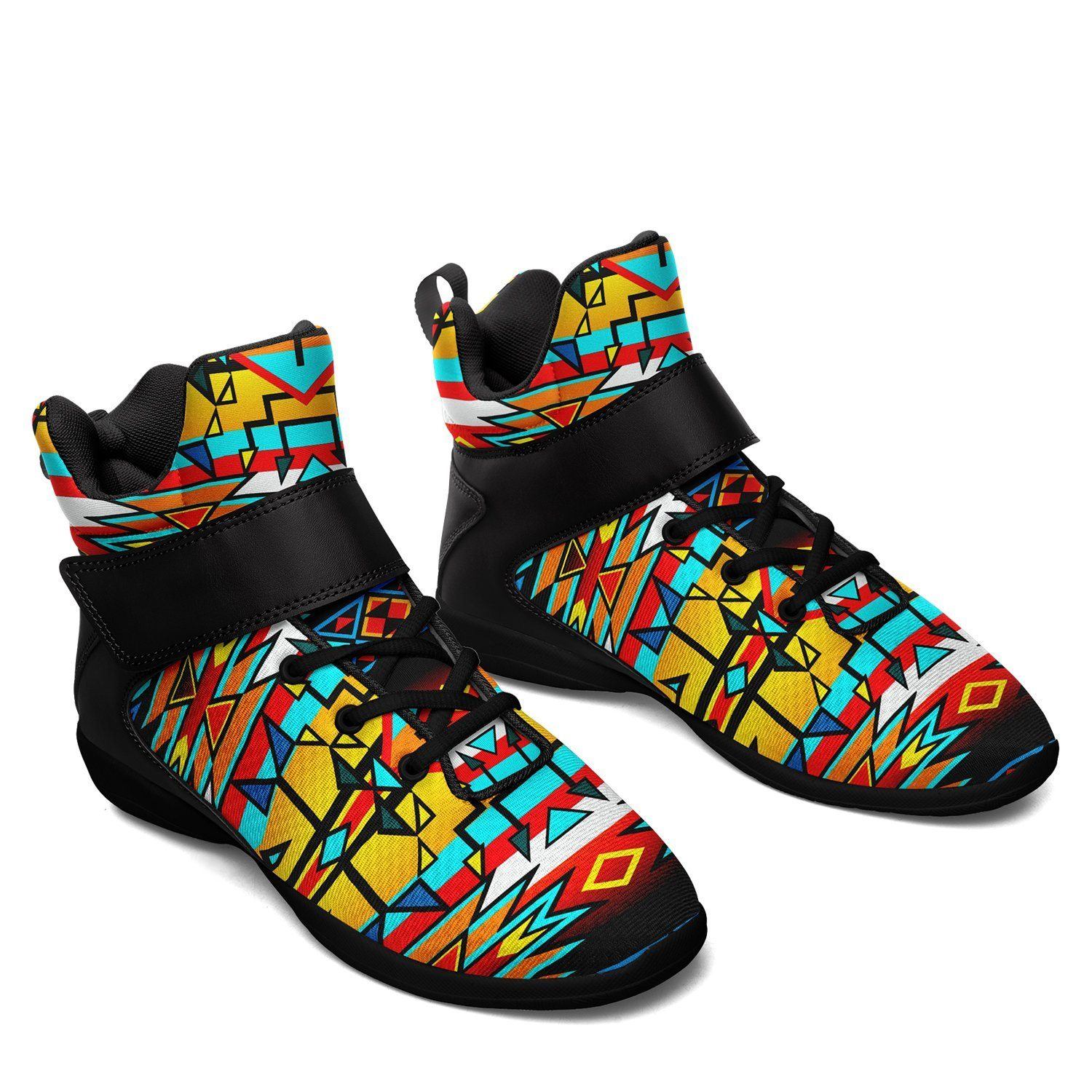Force of Nature Twister Ipottaa Basketball / Sport High Top Shoes - Black Sole 49 Dzine 