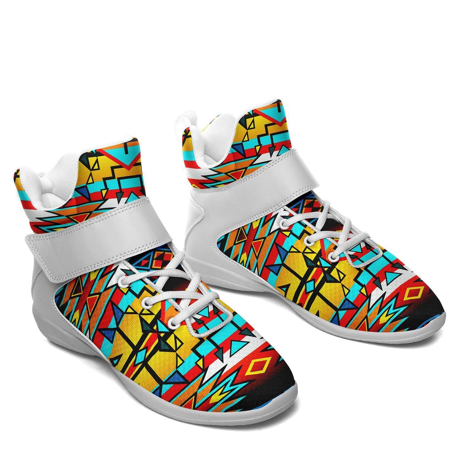 Force of Nature Twister Ipottaa Basketball / Sport High Top Shoes - White Sole 49 Dzine 