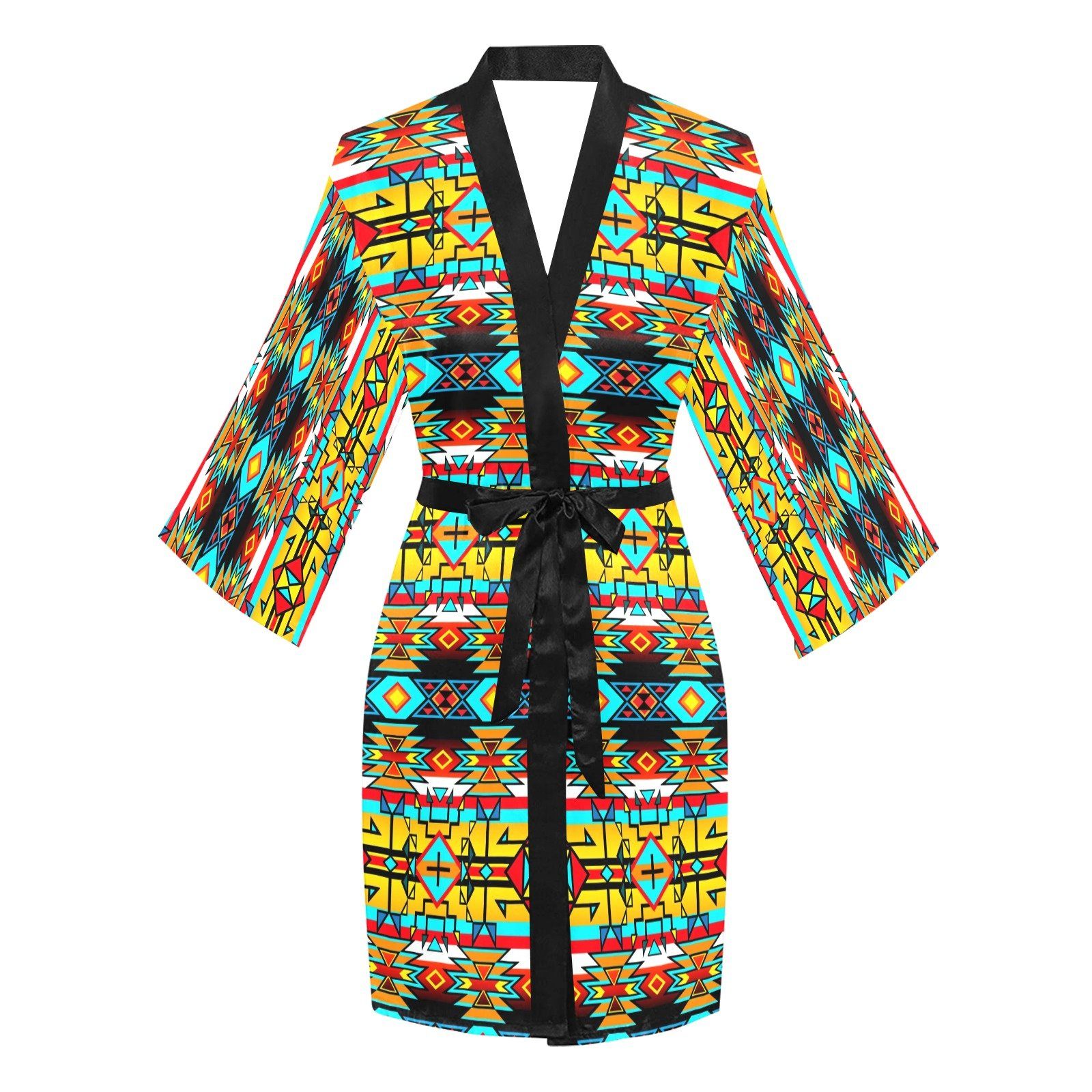 Force of Nature Twister Long Sleeve Kimono Robe Long Sleeve Kimono Robe e-joyer 